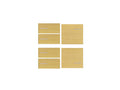 Kit 4 Left + 2 Right Buttons Metal Gold – Eelectron