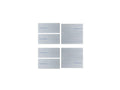 Kit 4 Left + 2 Right Buttons Metal Silver – Eelectron