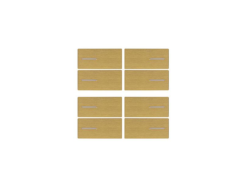 Kit 8 Buttons Metal Gold – Eelectron