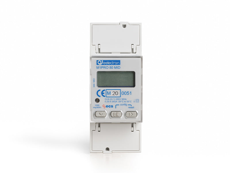 Energy Meter Single Phase 80A - Mid – Eelectron