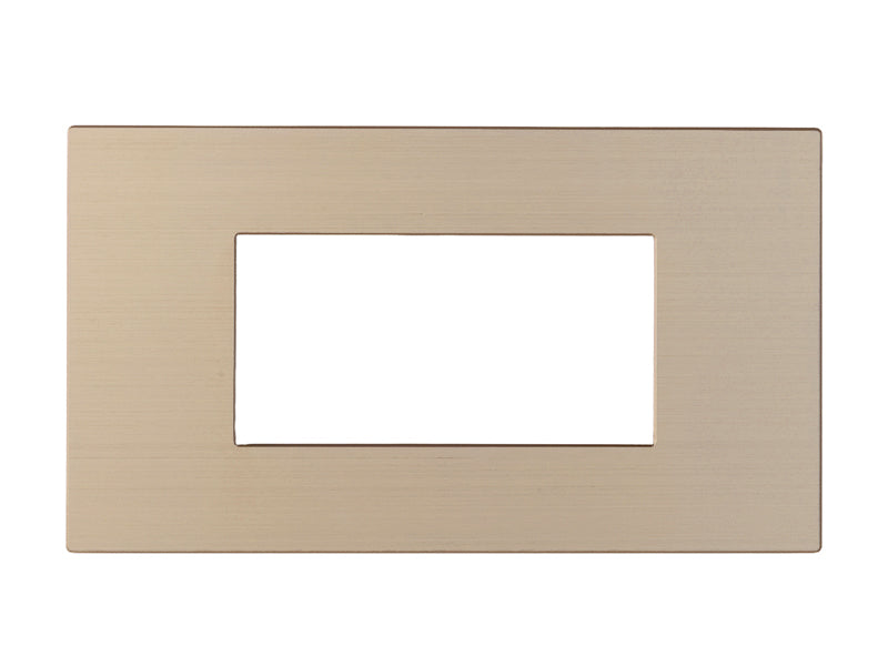 Cover Frame 4M Metal Champagne – Eelectron