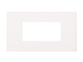 Cover Frame 4M Painted Plastic White – Eelectron