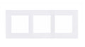 Cover Frame 55+55+55 Fenix White 0030 – Eelectron