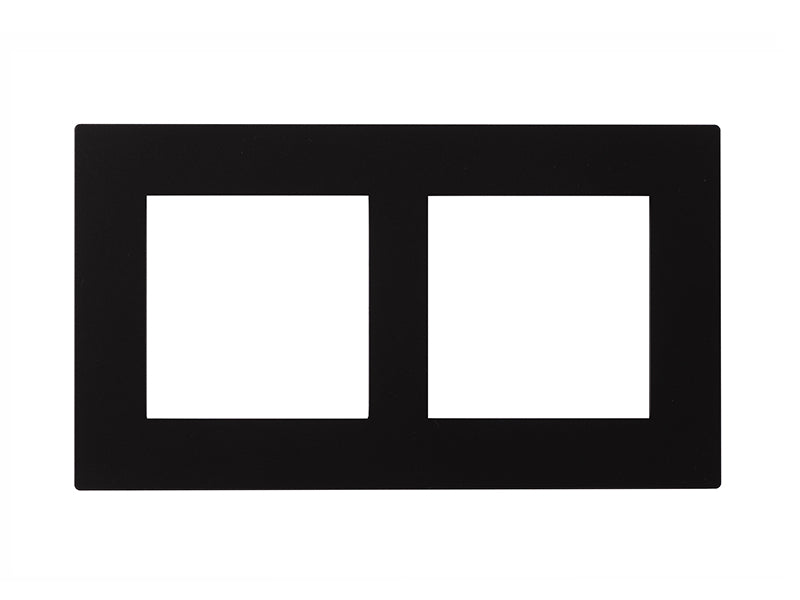 Cover Frame Double 2X55 Fenix Black 0720 – Eelectron