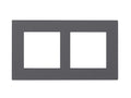Cover Frame Double 2X55 Fenix Grey 0724 – Eelectron