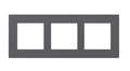 Cover Frame 55+55+55 Fenix Grey 0724 – Eelectron
