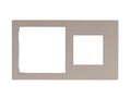 Cover Frame Double 71+45 Fenix Beige 0748 – Eelectron