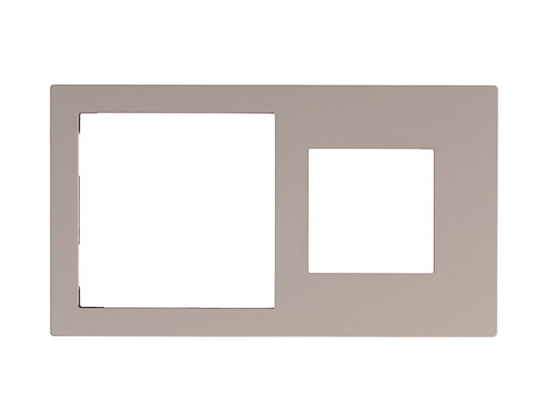Cover Frame Double 71+45 Fenix Beige 0748 – Eelectron