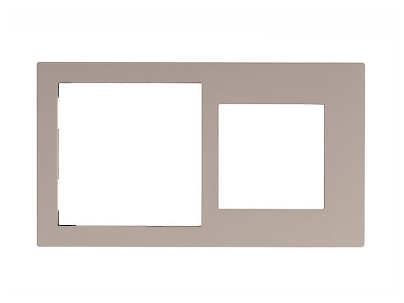 Cover Frame Double 71+55 Fenix Beige 0748 – Eelectron