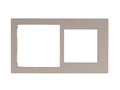 Cover Frame Double 71+60 Fenix Beige 0748 – Eelectron