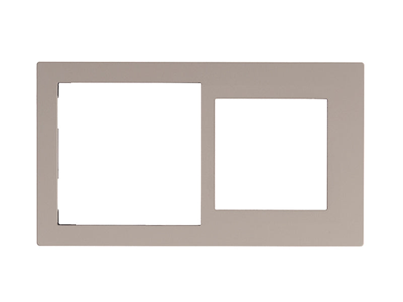 Cover Frame Double 71+60 Fenix Beige 0748 – Eelectron
