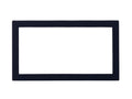 Cover Frame Double 2X71 Fenix Black 0720 – Eelectron