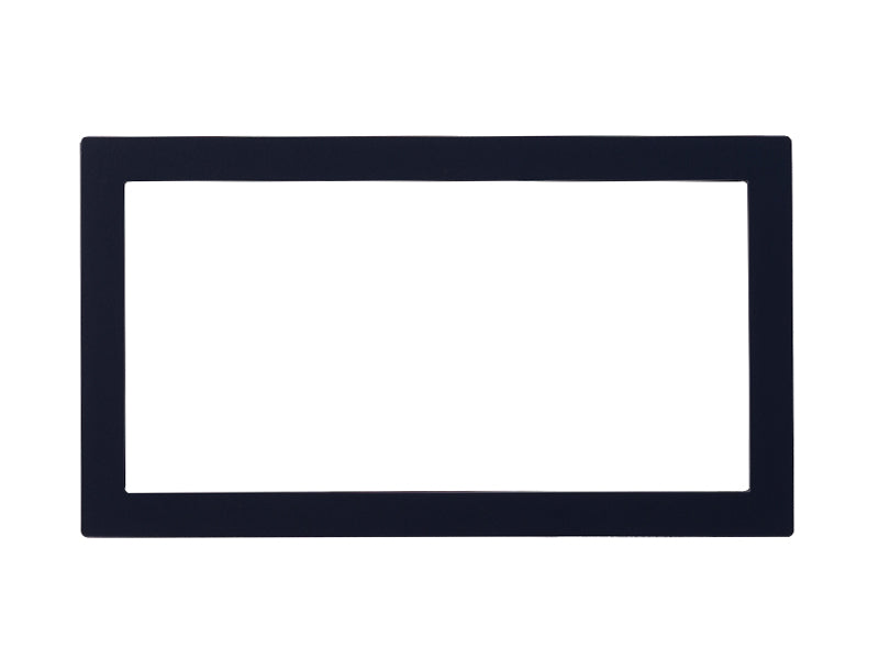 Cover Frame Double 2X71 Painted Plastic Black – Eelectron