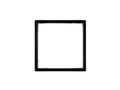 Cover Frame 71-S Painted Plastic Black – Eelectron