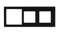 Cover Frame 71+55+55 Fenix Black 0720 – Eelectron