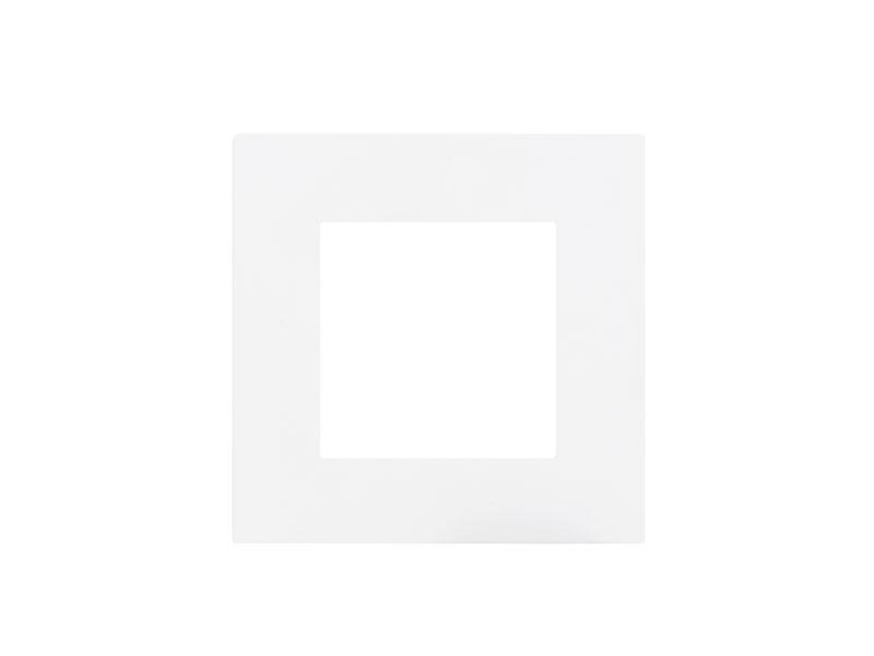 Cover Frame 55 Painted Plastic White – Eelectron