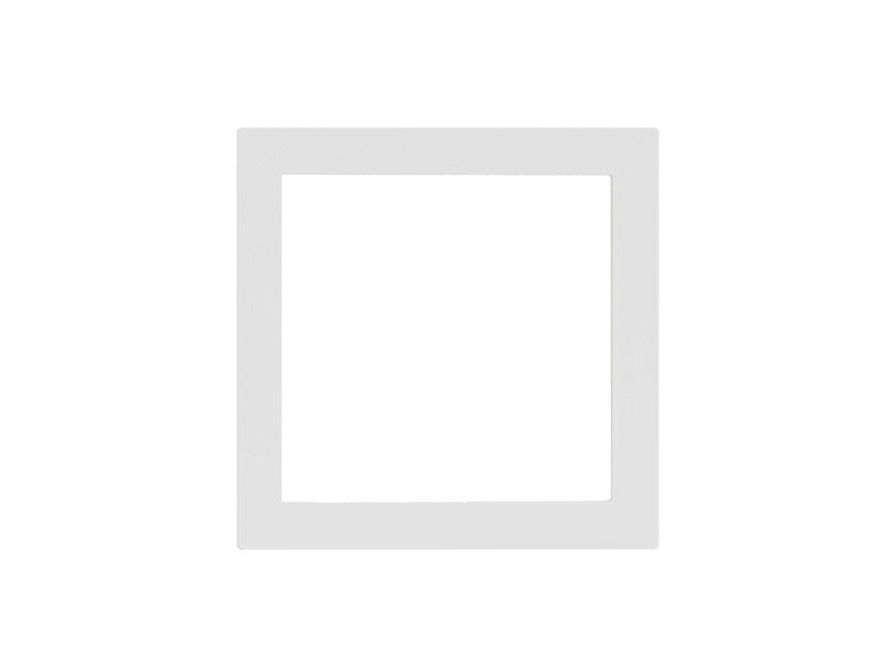 Cover Frame 71 Painted Plastic Helvetia White – Eelectron