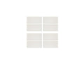 Kit 8 Buttons Raw Plastic Opaline – Eelectron