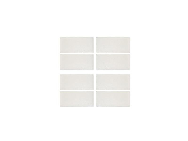 Kit 8 Buttons Raw Plastic Opaline – Eelectron