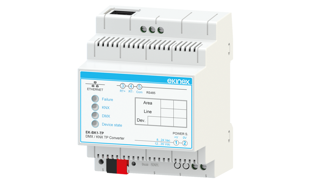 Gateway DMX - KNX - Ekinex