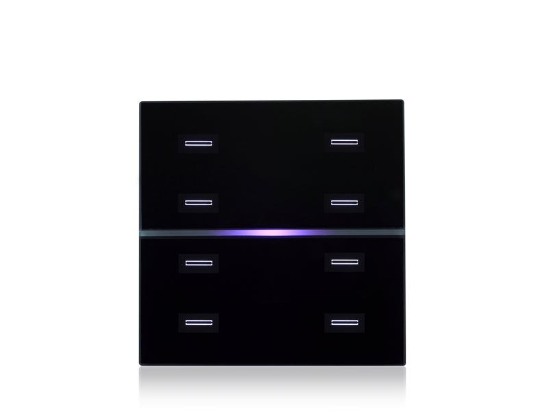 Double Glass - 8 Ch. - Black + RGB – Eelectron