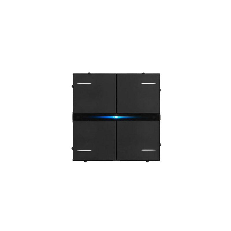 Lite Switch 4 Buttons | 16 Ch - RGB - Buttons Included - Black – Eelectron