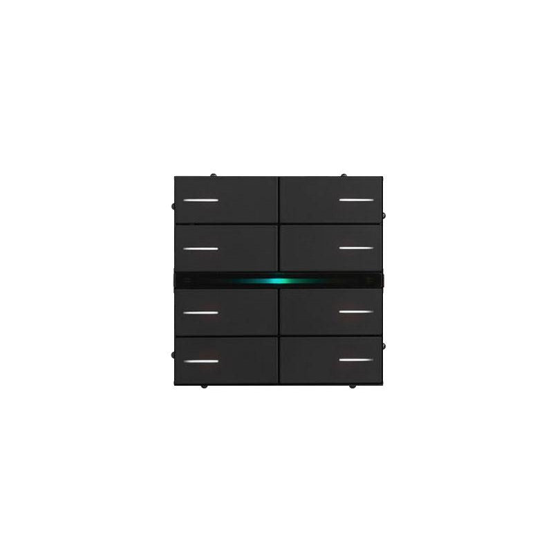 Lite Switch 8 Buttons | 16 Ch - RGB - Buttons Included - Black – Eelectron