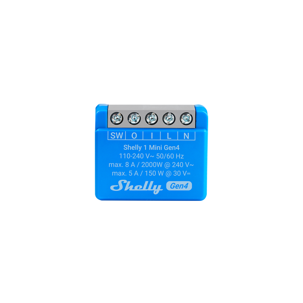 Shelly 1 Mini Gen4 - Shelly smart relay