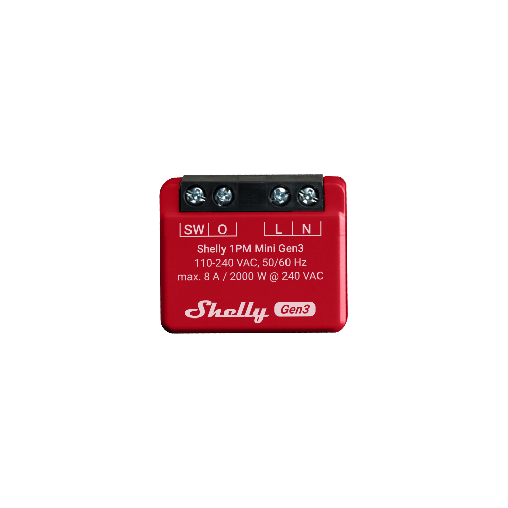 Shelly 1PM Mini Gen3 - Shelly smart relay
