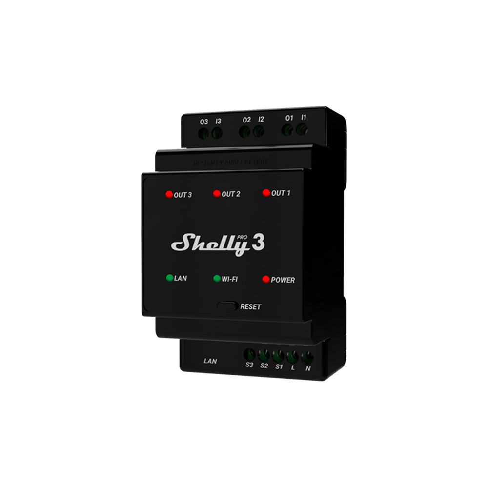 Shelly Pro 3 - Shelly smart relay