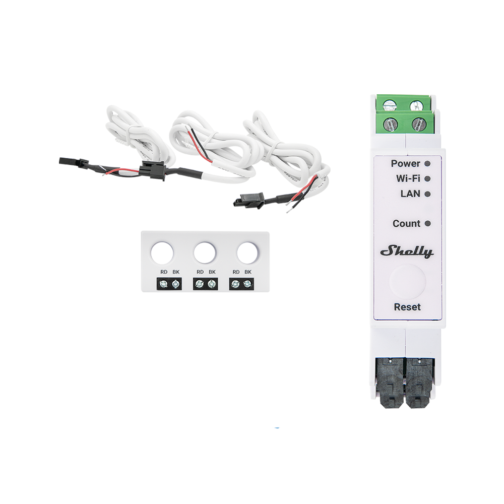 Shelly Pro 3EM 3CT 63 - Shelly