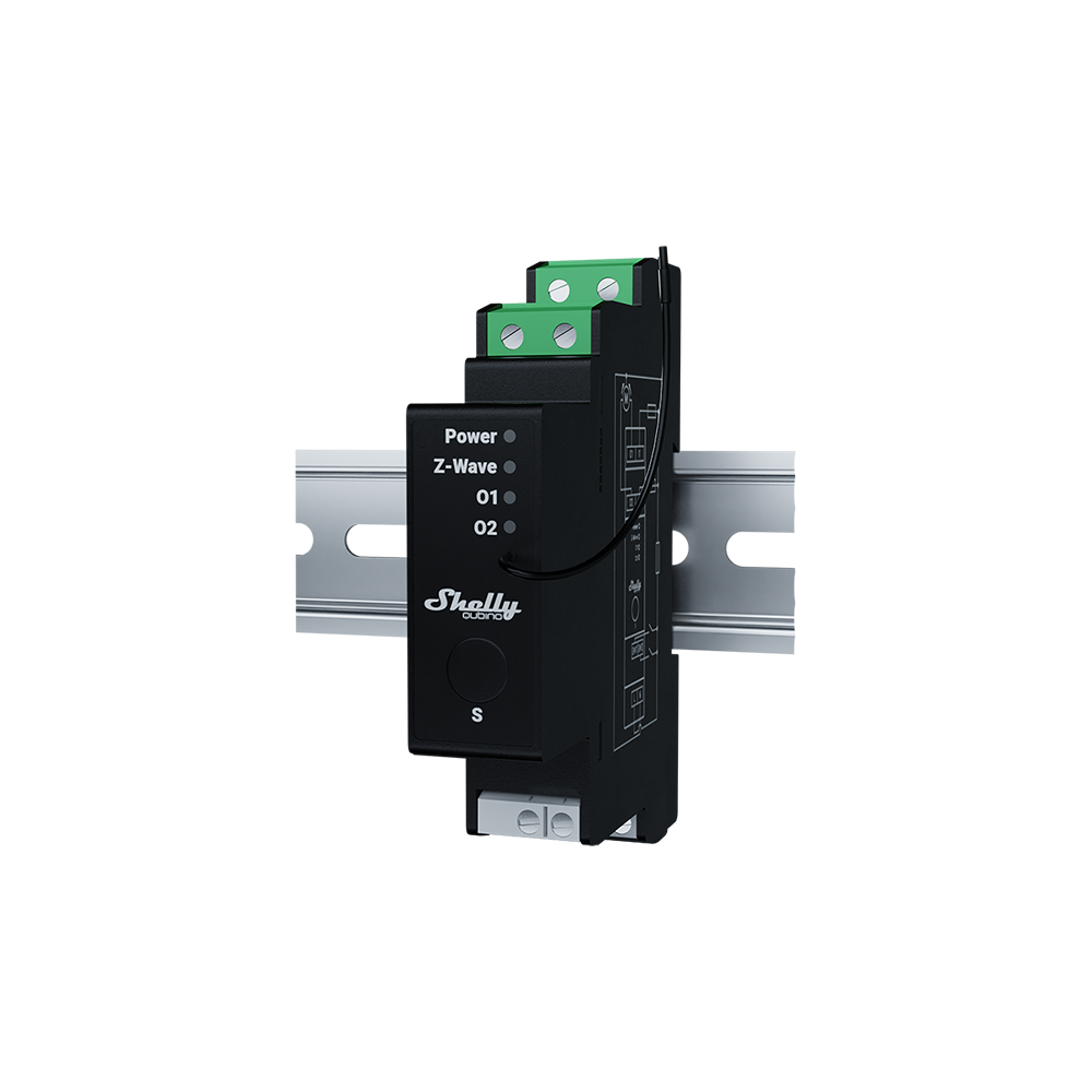 Shelly Wave Pro Shutter - Shelly smart relay