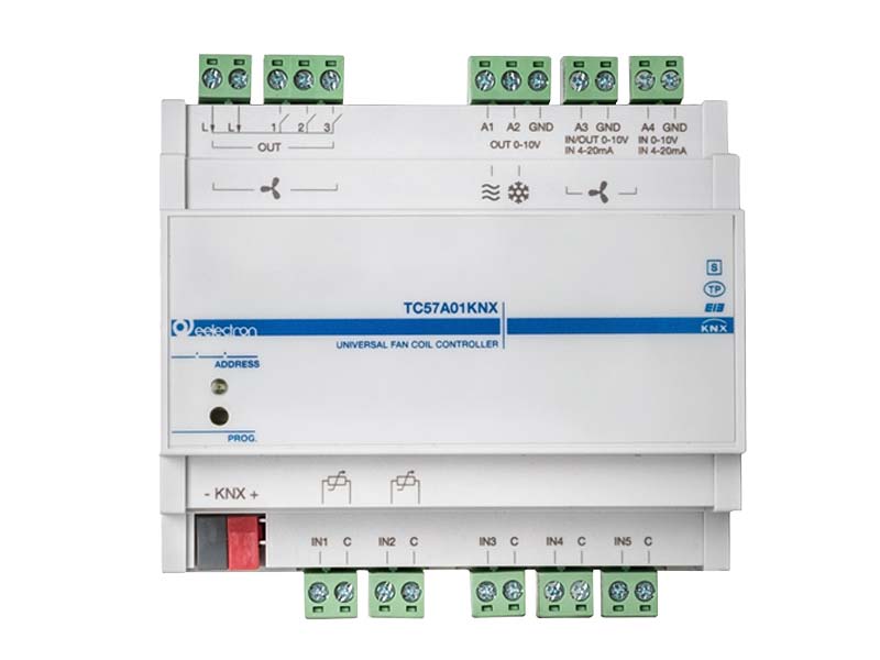Universal Fancoil Controller 3 X 0-10 V - 5 In - 3 Out – Eelectron