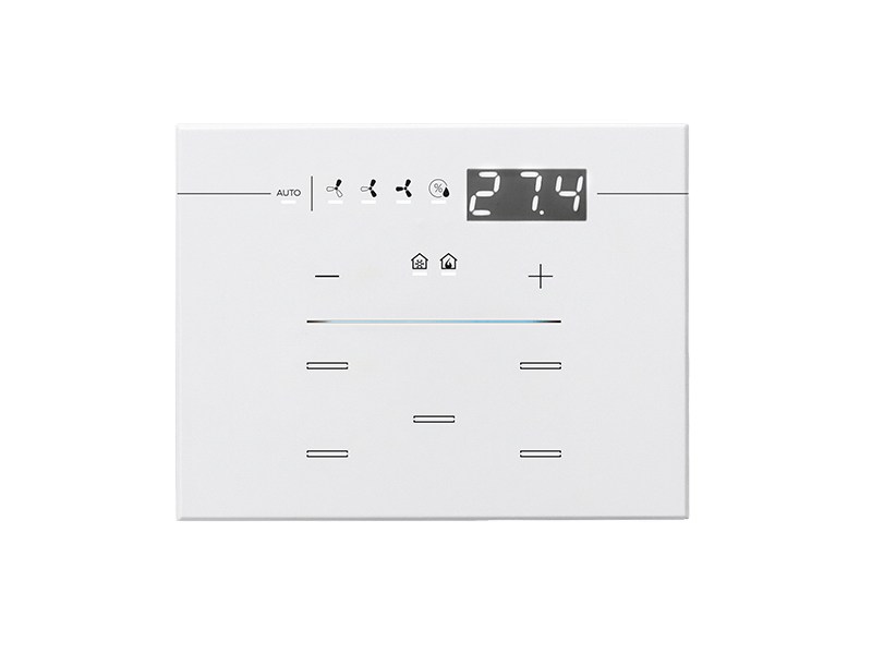Single Glass - Hotel Display - Line Series - 3 Modules - White – Eelectron