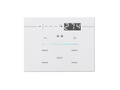 Single Glass - Residential Display - Line Series - 3 Modules - White – Eelectron