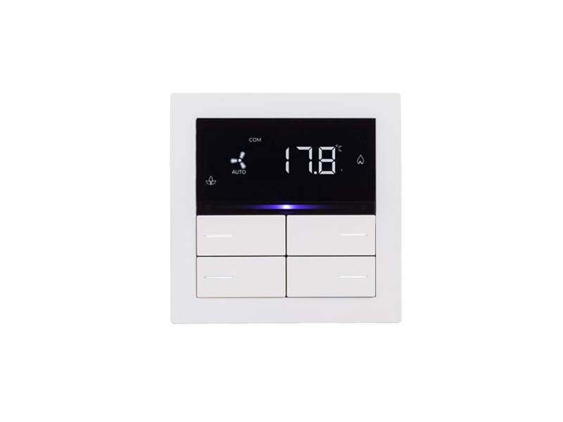 Eelectron OL-U LITE KNX-termostaat, 4 nuppu / 8 kanalit, valge