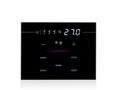 Single Glass - Hotel Display - Line Series - 3 Modules - Black – Eelectron