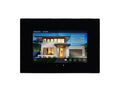 7” Capacitive Touch Panel With IP Connectivity And Door Phone Function - Glass - Black – Eelectron