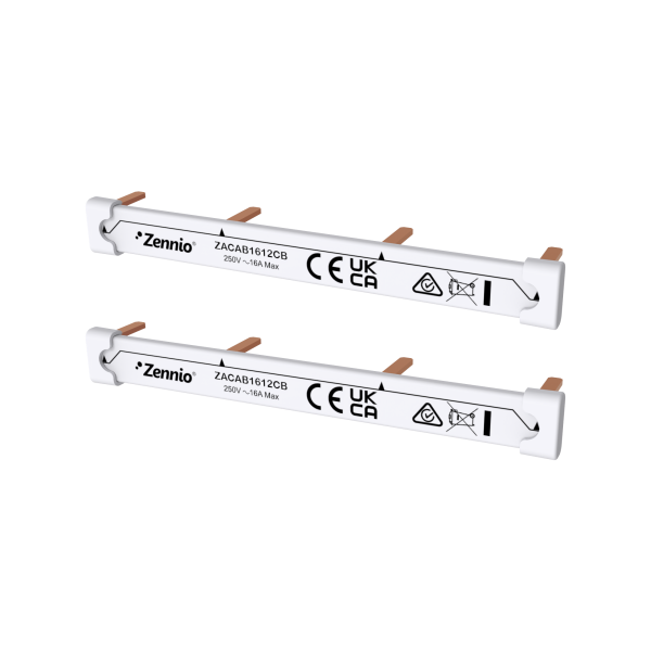 Comb busbar for ALLinBOX 1612 v3 - Upper and lower comb by Zennio