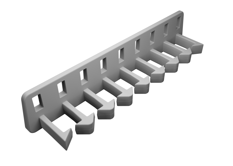 Cable comb for up to 8 cables. by Zennio