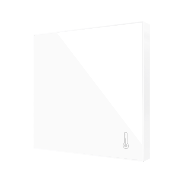 Flat AmbienT. Temperature Probe - White by Zennio