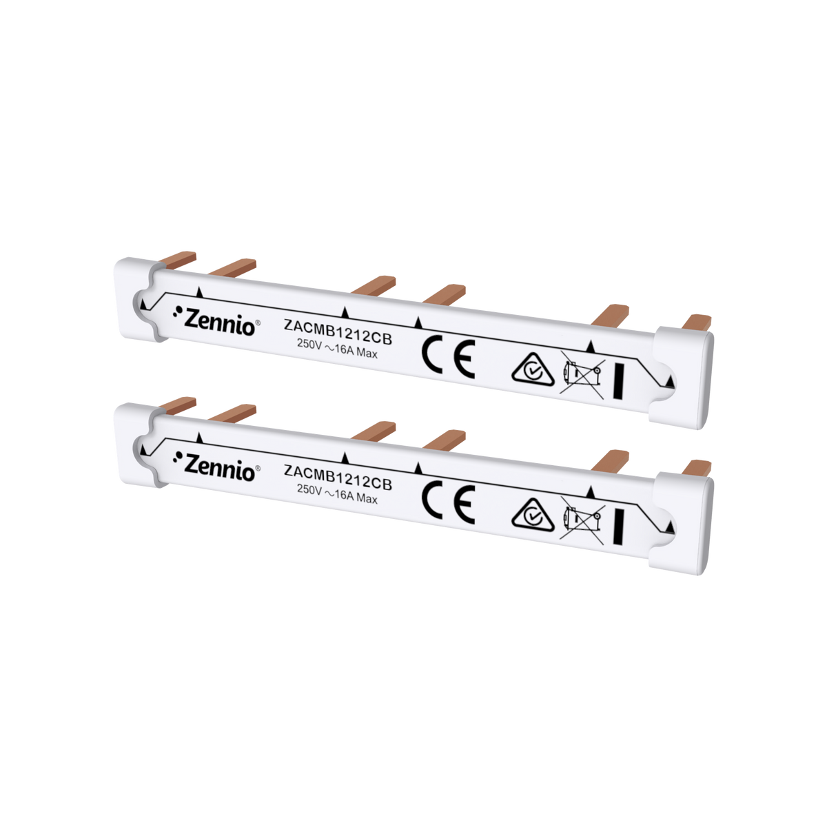 Comb busbar for MAXinBOX 1212 - Upper and lower comb by Zennio
