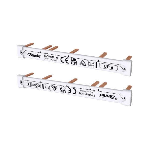 Comb busbar for MAXinBOX 12 - Upper and lower comb by Zennio
