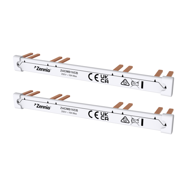 Comb busbar for MAXinBOX 16, MAXinBOX Shutter 8CH - Upper and lower comb by Zennio