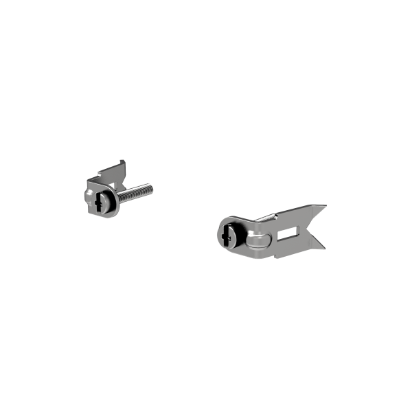 ZS55. Fixing clamps to fix the insert to the back box. by Zennio