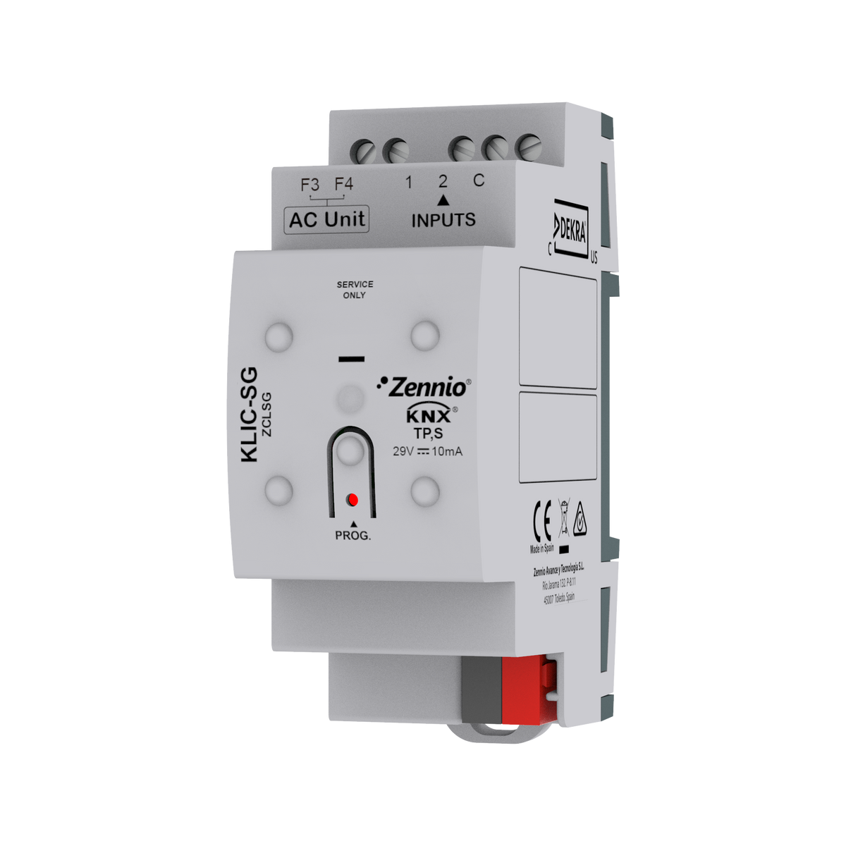 KLIC-SG. Samsung-KNX gateway (VRF and Industrial range) by Zennio