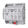 DALI BOX Broadcast 6CH v2. KNX-DALI Broadcast Interface to control up to 250 ballasts in 6 channels by Zennio