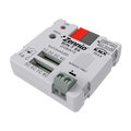 BIN-T 8X. Universal Interface 8 binary inputs/LED outputs and 1 temperature sensor input. by Zennio