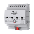 IndustrialBOX 4. Industrial actuator with 4 outputs (20 A - 200 µF), mechanical manual operation and KNX Secure by Zennio