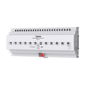 IndustrialBOX Current 12. Industrial actuator with 12 outputs (20 A - 200 µF), current measurement and KNX Secure by Zennio
